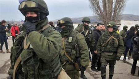 Armas prohibidas y sicarios en arsenal de tropas ucranianas